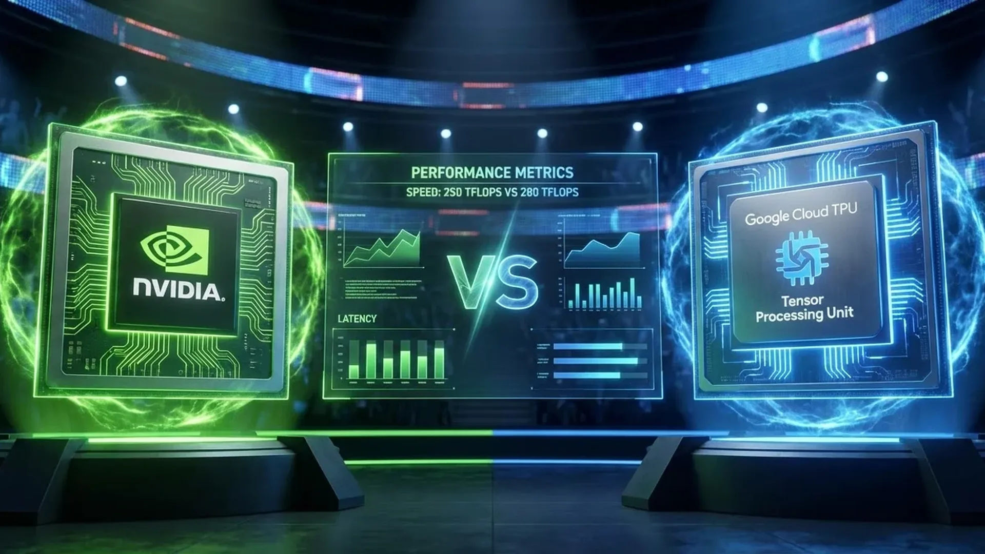 Σύγκριση απόδοσης GPU vs TPU σε AI workloads με benchmarks και γραφήματα κόστους