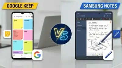Google Keep vs Samsung Notes: Σύγκριση 2026