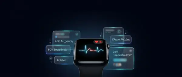 Apple Watch AFib μετά ablation: Τι αποκαλύπτει η μελέτη