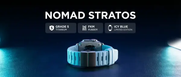 Nomad Stratos Band Icy Blue: Hands-on με το premium λουράκι