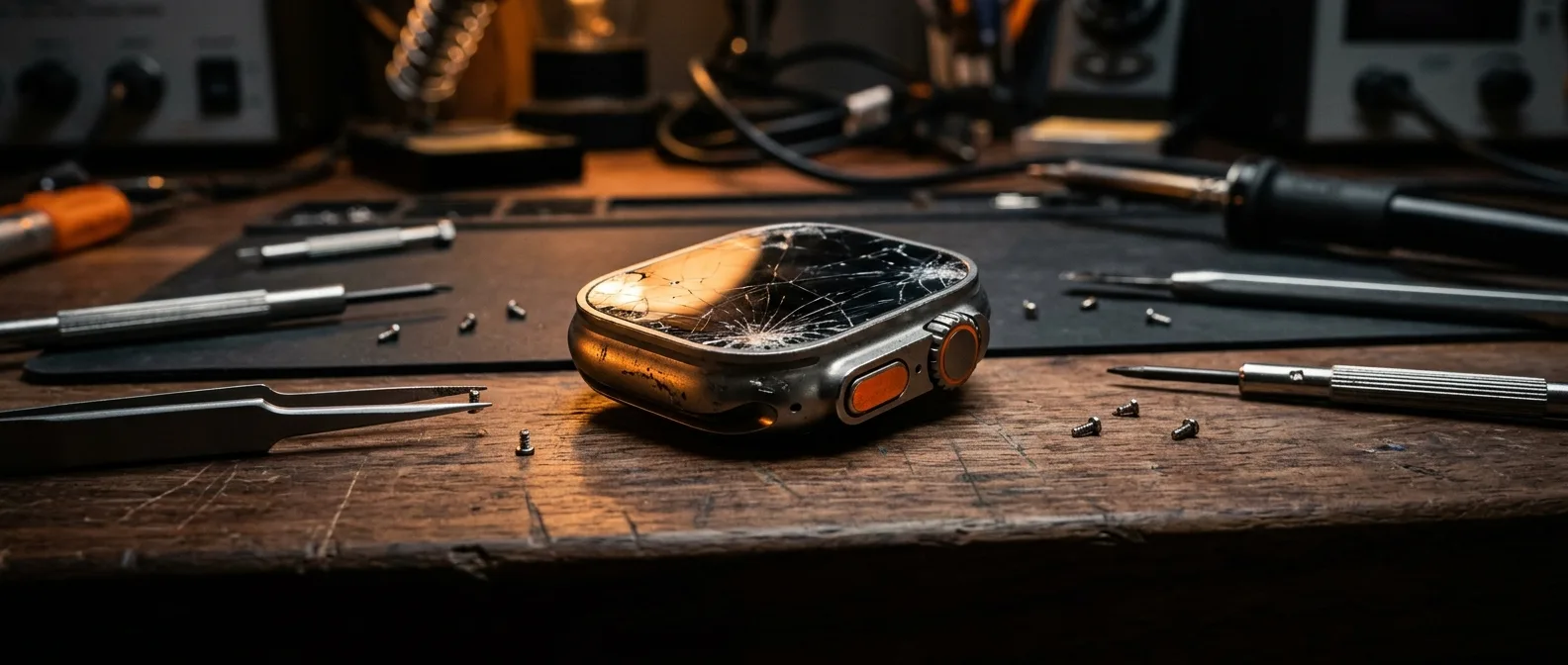 Apple Watch Ultra 2 επισκευή οθόνης και μπαταρίας