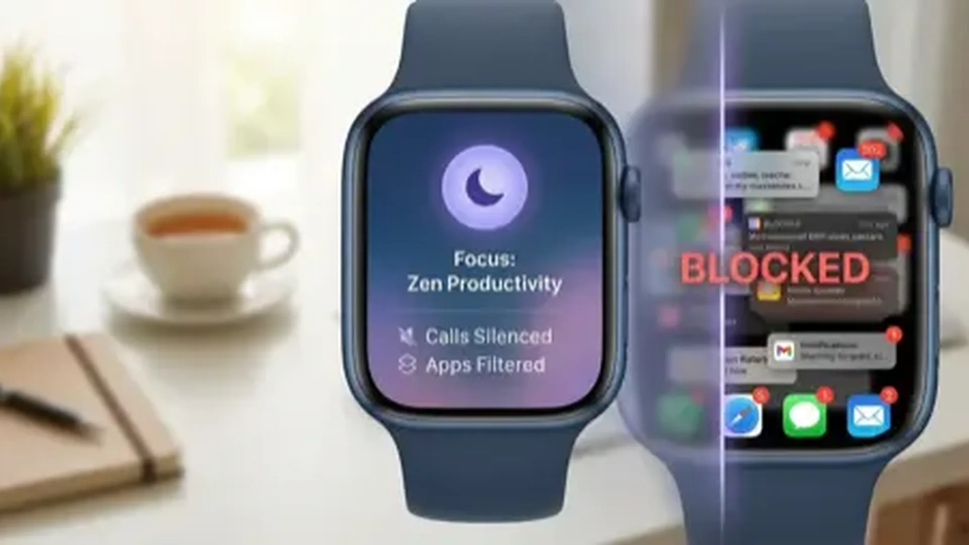 Focus Mode: Φίλτρα Ειδοποιήσεων στο Apple Watch