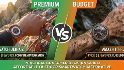 Apple Watch vs Amazfit T-Rex Ultra 2: Budget θηρίο;