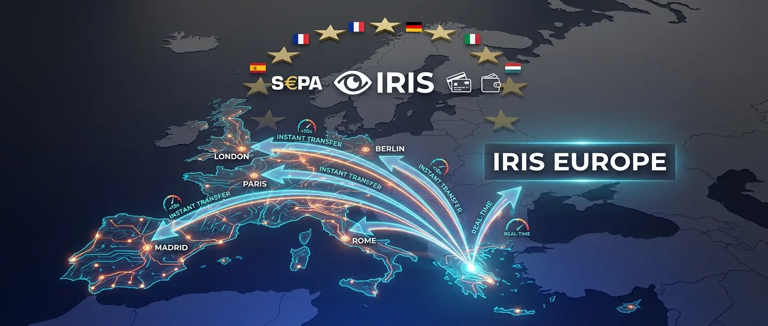 Διάγραμμα με τα νέα όρια συναλλαγών του IRIS και τις επιπτώσεις για επιχειρήσεις και ιδιώτες