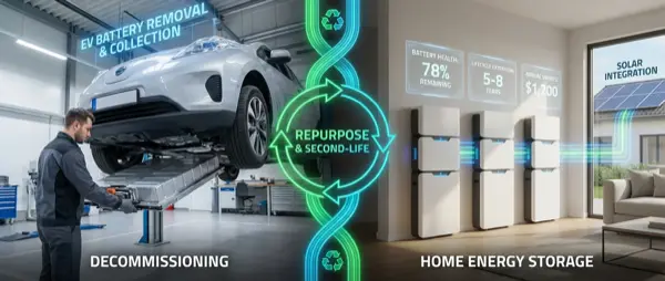 Battery Repurposing: The New Trend in Home Energy Storage