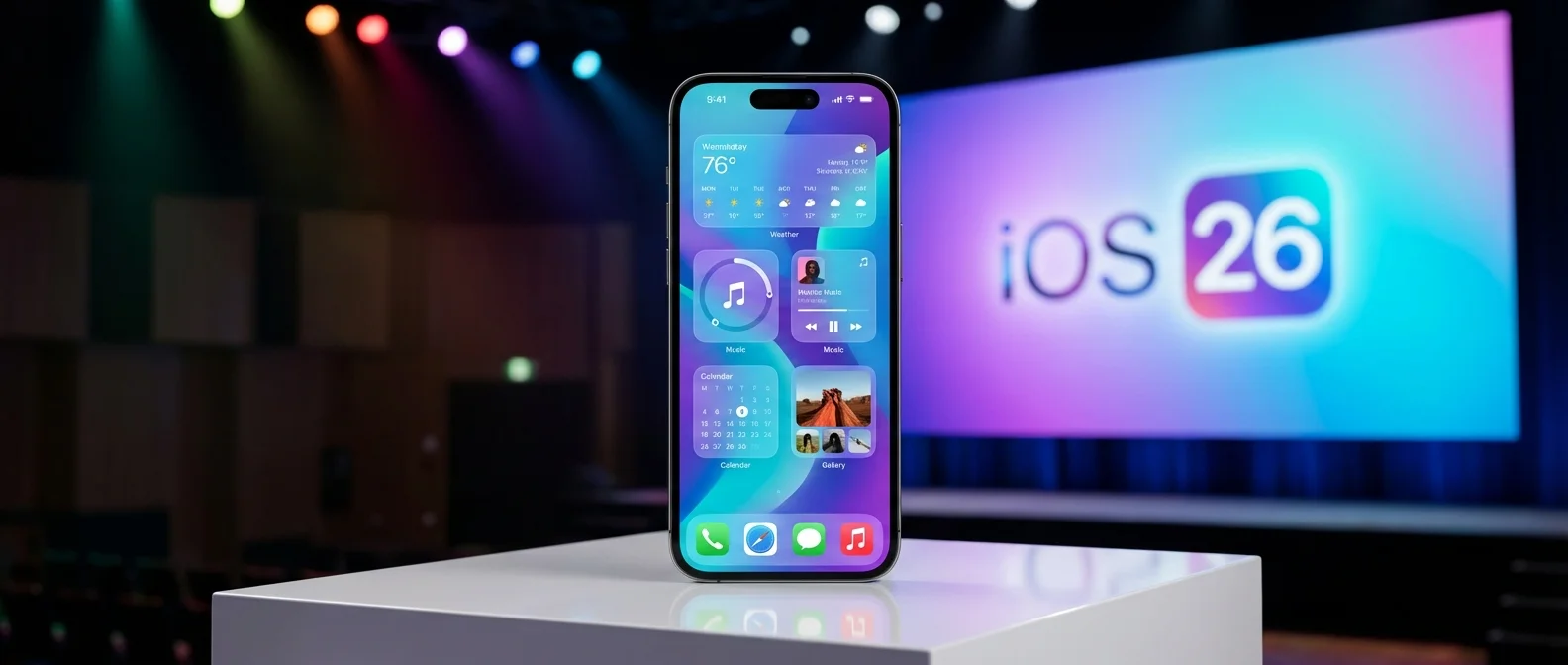 iOS 26 νέο Liquid Glass interface σε iPhone με όλες τις βελτιώσεις