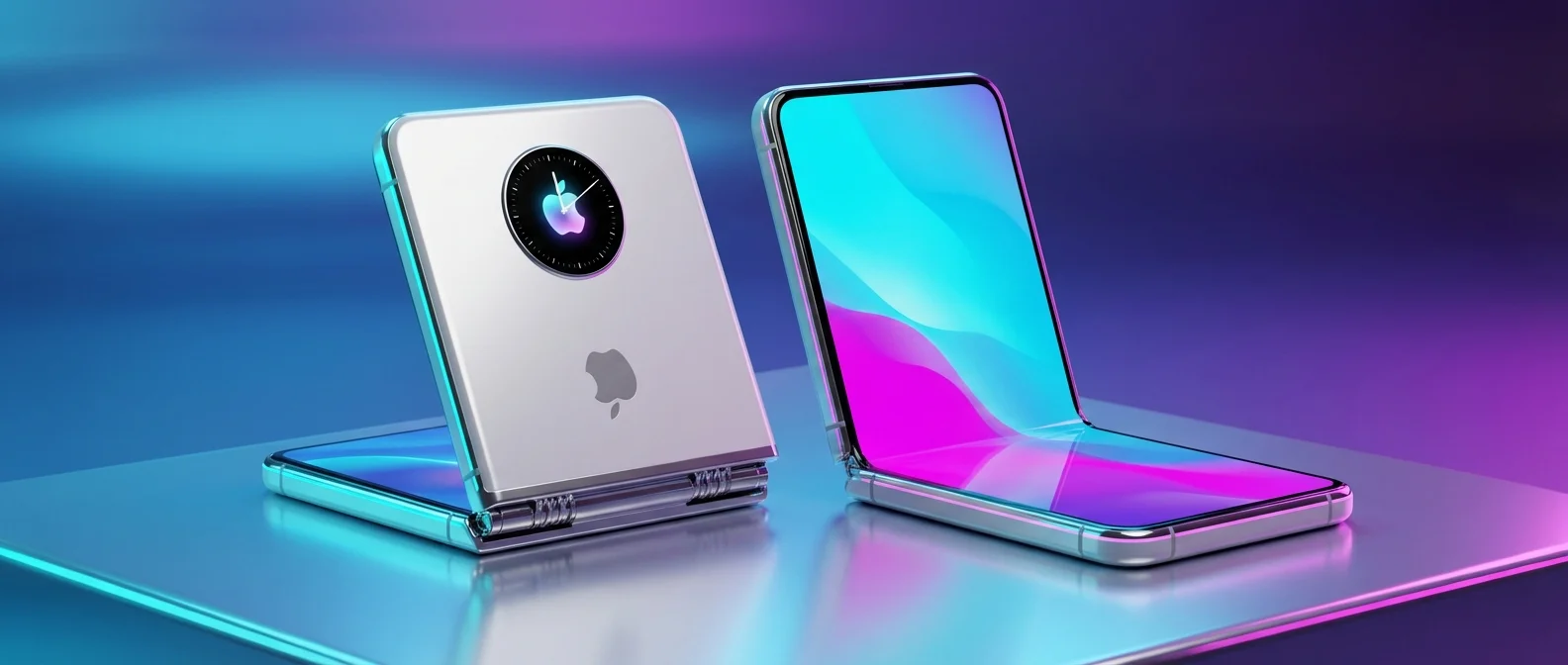 iPhone Flip concept με clamshell σχεδιασμό και μικρή εξωτερική οθόνη της Apple