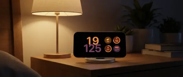 StandBy Mode iPhone: Smart Display στο Κομοδίνο