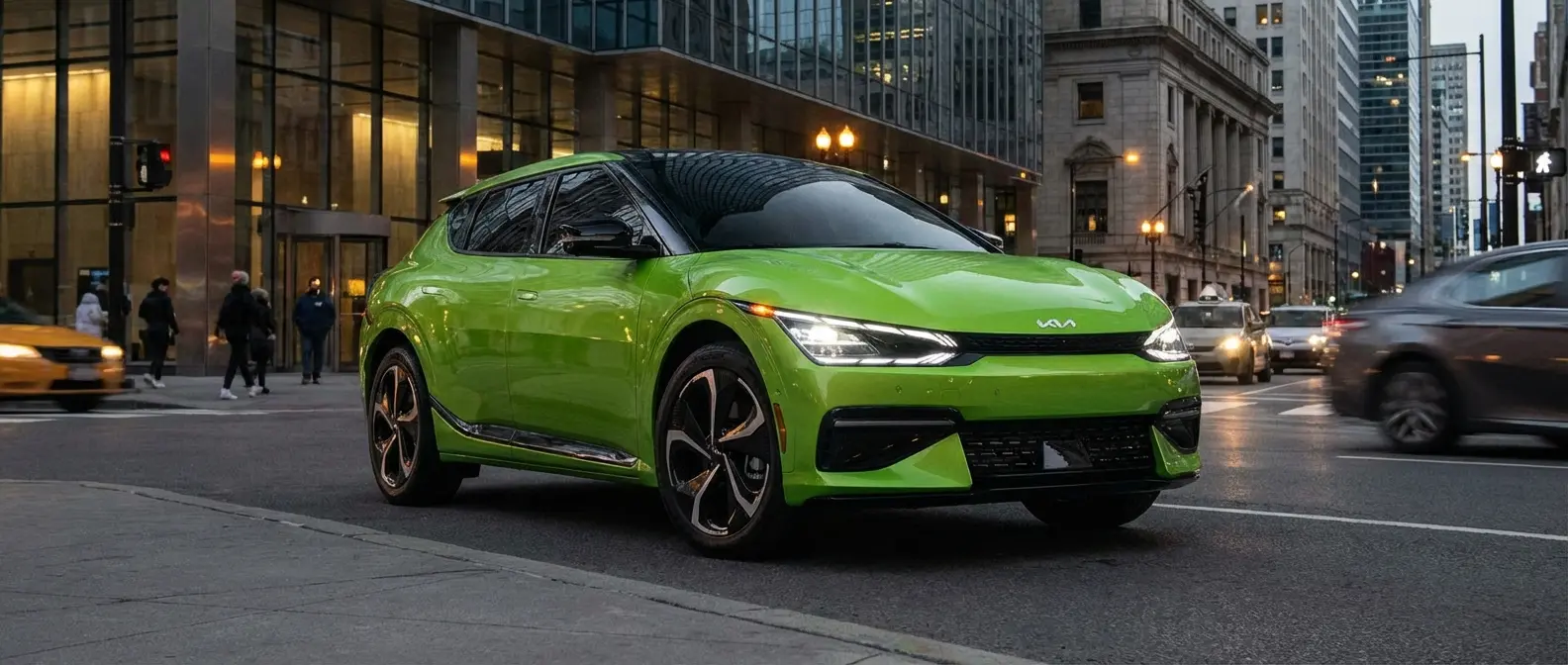 Kia EV6 - Σπορτίφ οδήγηση με 800V γρήγορη φόρτιση