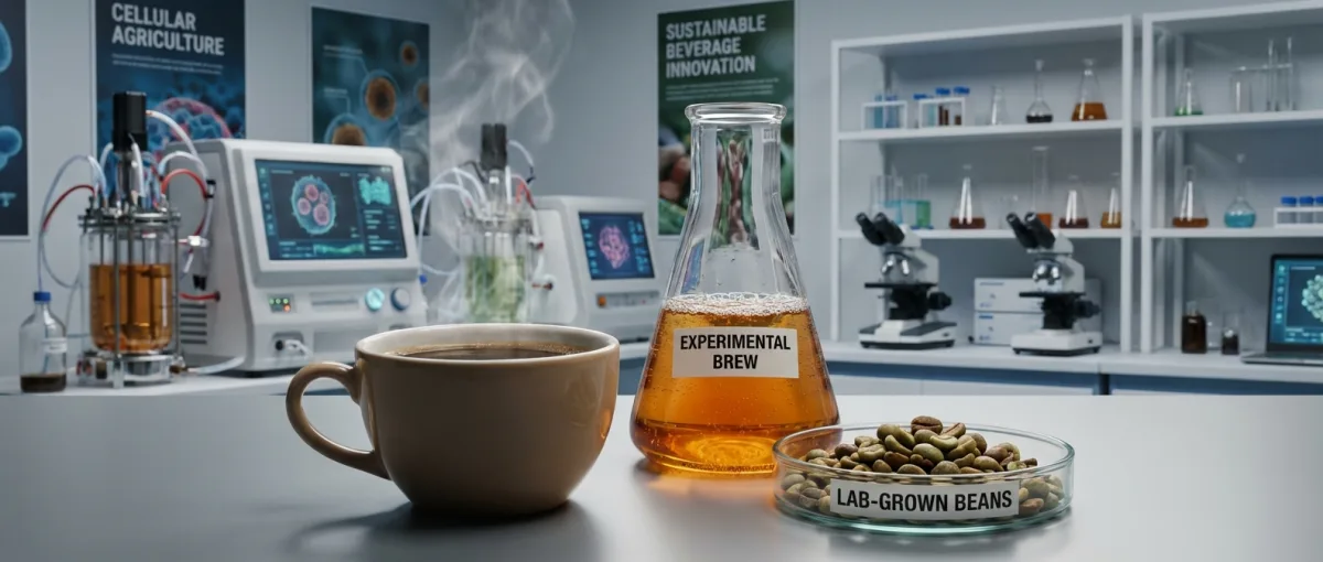 Επιστήμονας παράγει lab-grown καφέ σε εργαστήριο κυτταρικής γεωργίας