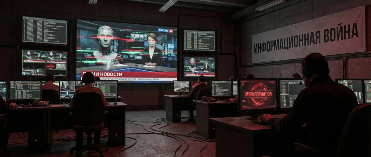 Ρώσικη AI propaganda με fake videos και πλαστούς παρουσιαστές ειδήσεων