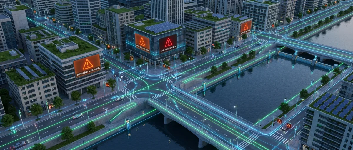 Αισθητήρες IoT πλημμυρών τοποθετημένοι στον Κηφισό για έγκαιρη προειδοποίηση