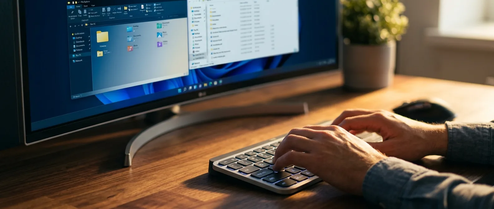 File Explorer shortcuts και keyboard combinations για μέγιστη παραγωγικότητα