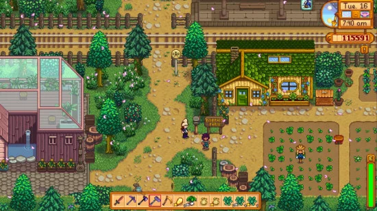 Stardew Valley - simulation de ferme pixel art