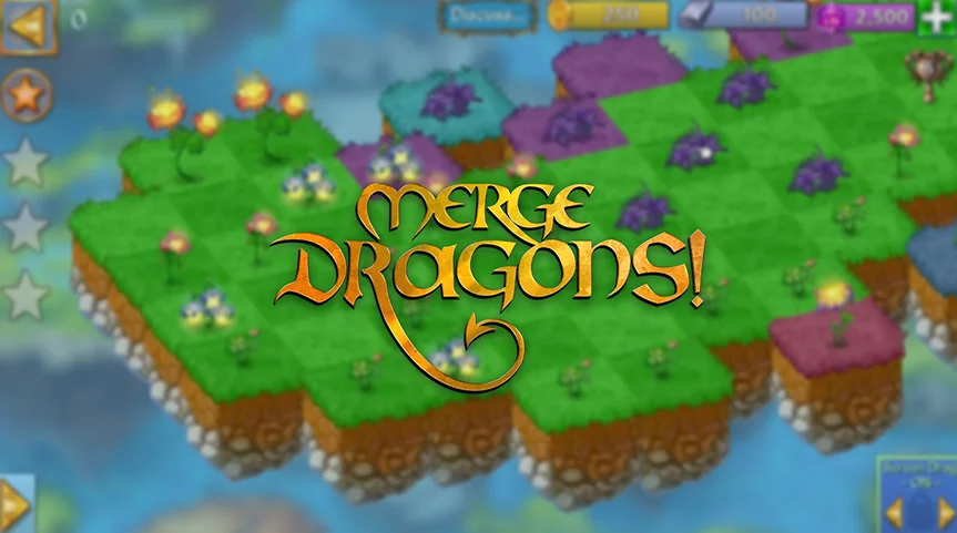 Merge Dragons - puzzle fusion objets magiques