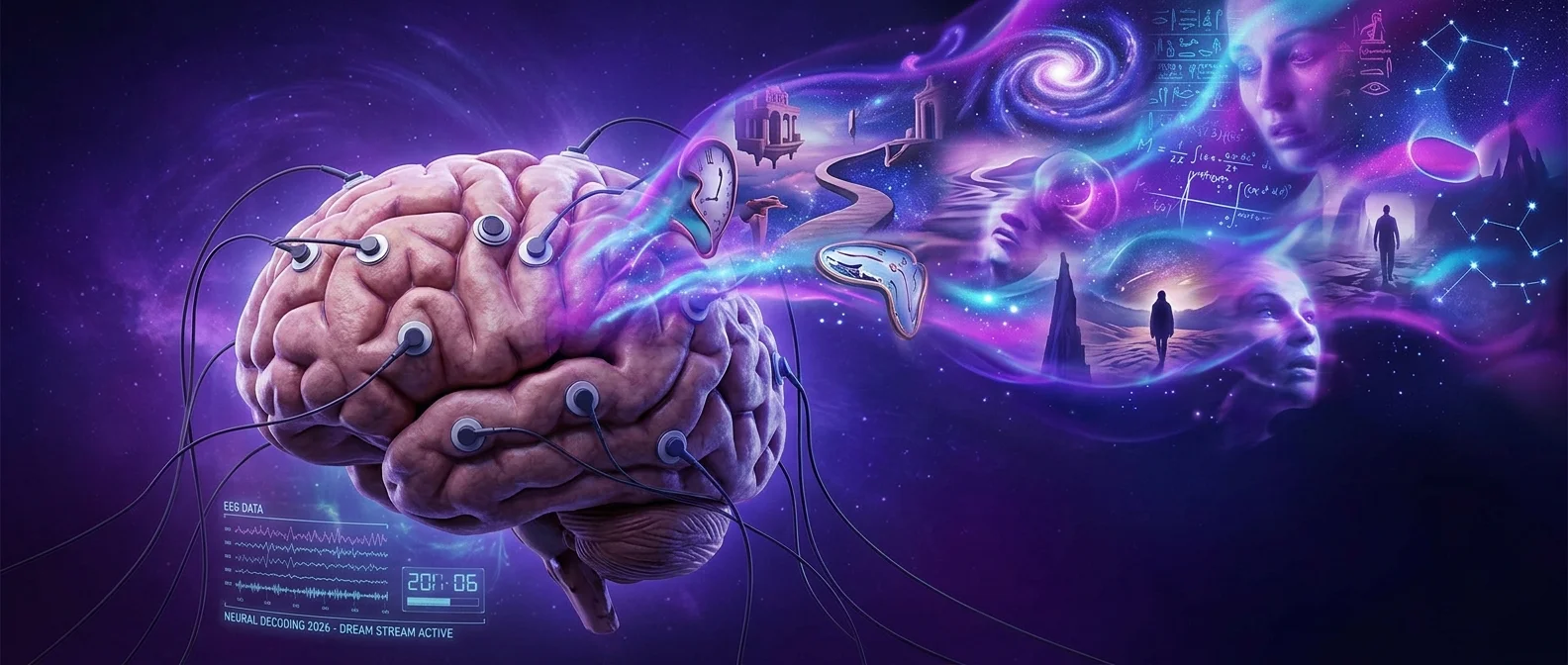 Brain imaging technology used for dream recording and neural decoding research